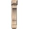 Ekena Millwork Balboa Craftsman Smooth Bracket w/ Offset Brace, Douglas Fir, 7 1/2"W x 26"D x 38"H BKT0806X26X38BOA04SDF - alternate 4